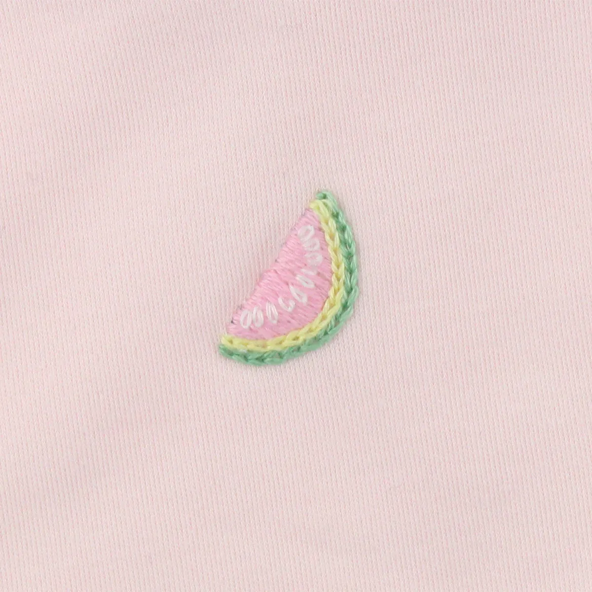 Summer Fruits Embroidery Hat | Baby Girl