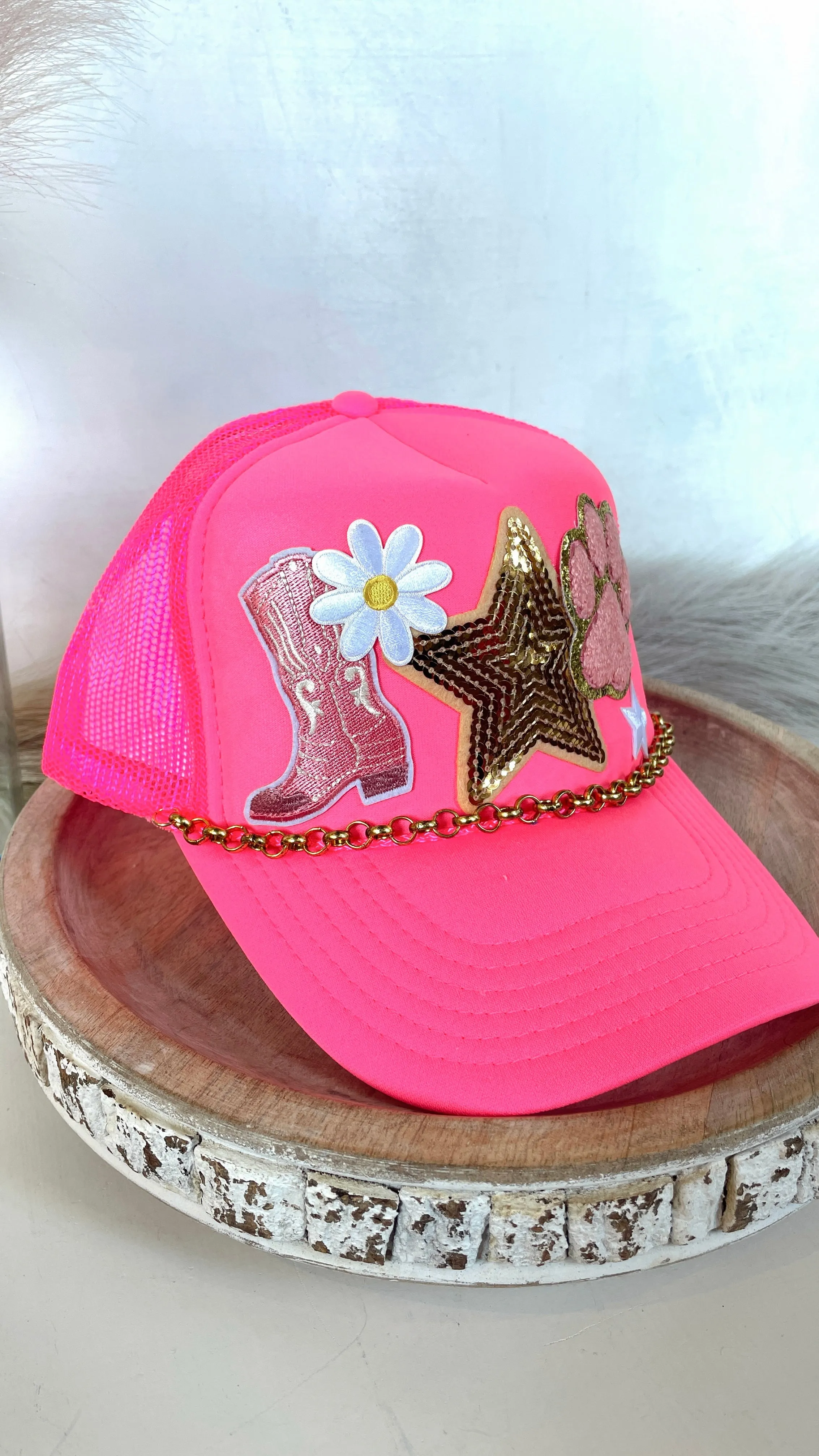 The Pink Cowgirl Trucker Hat