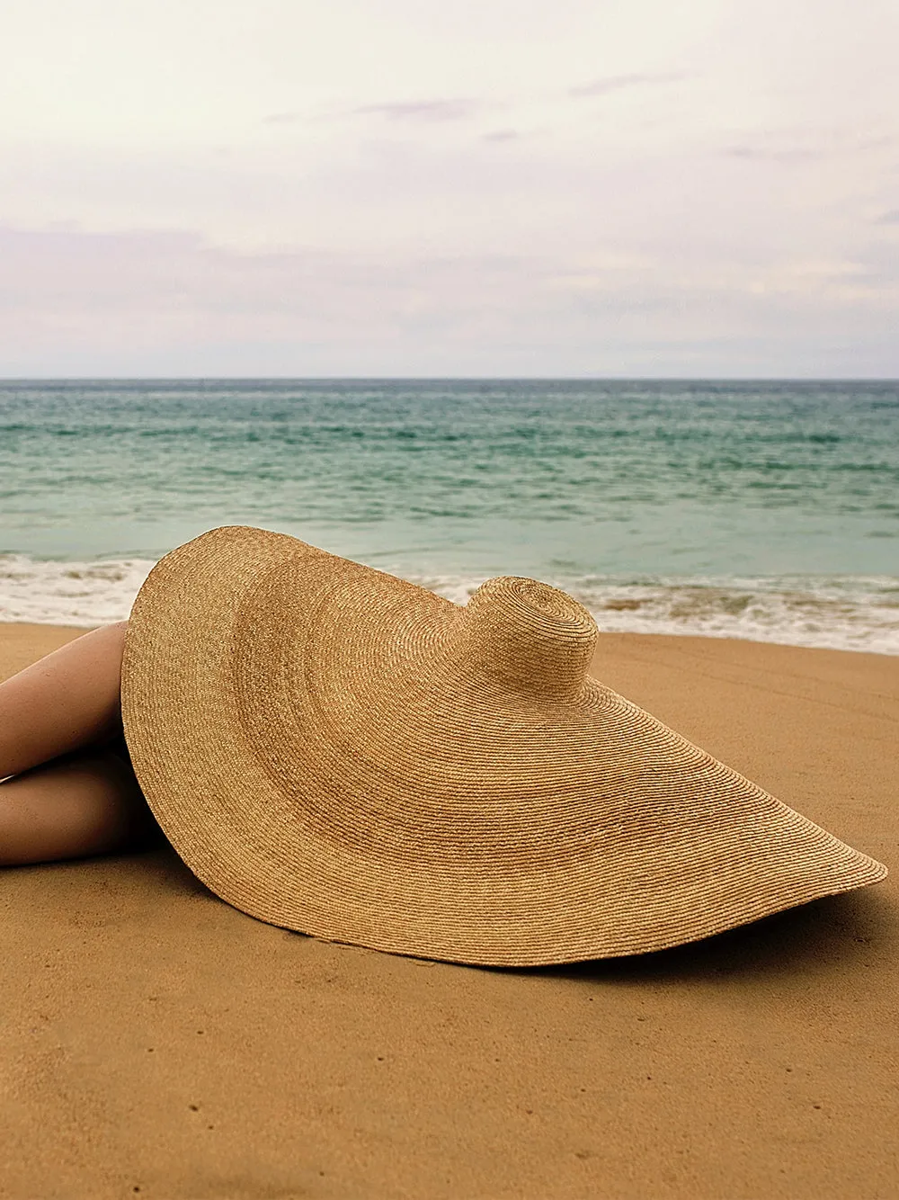 THERESA Oversized Straw-Hat
