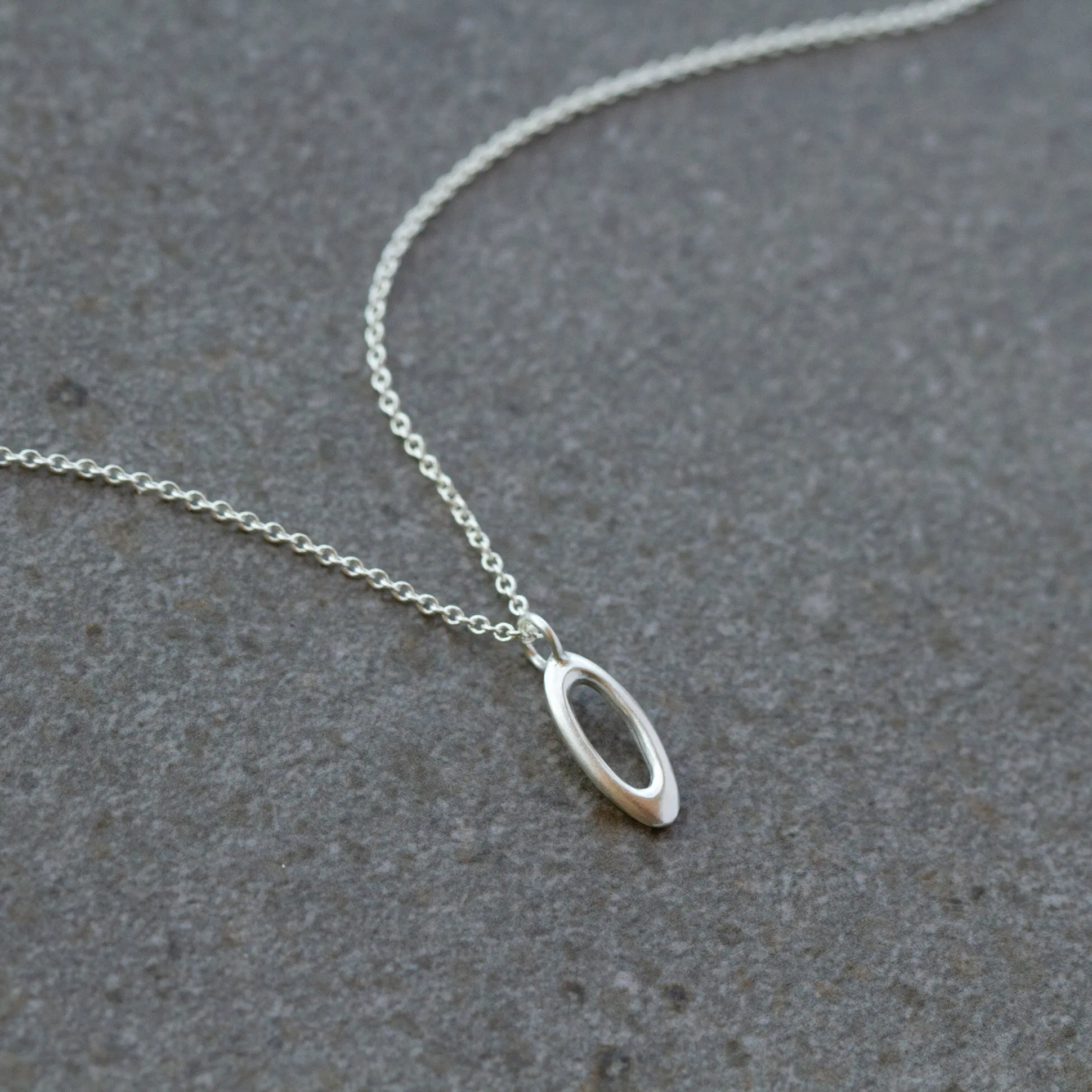 Tiny Zero Necklace