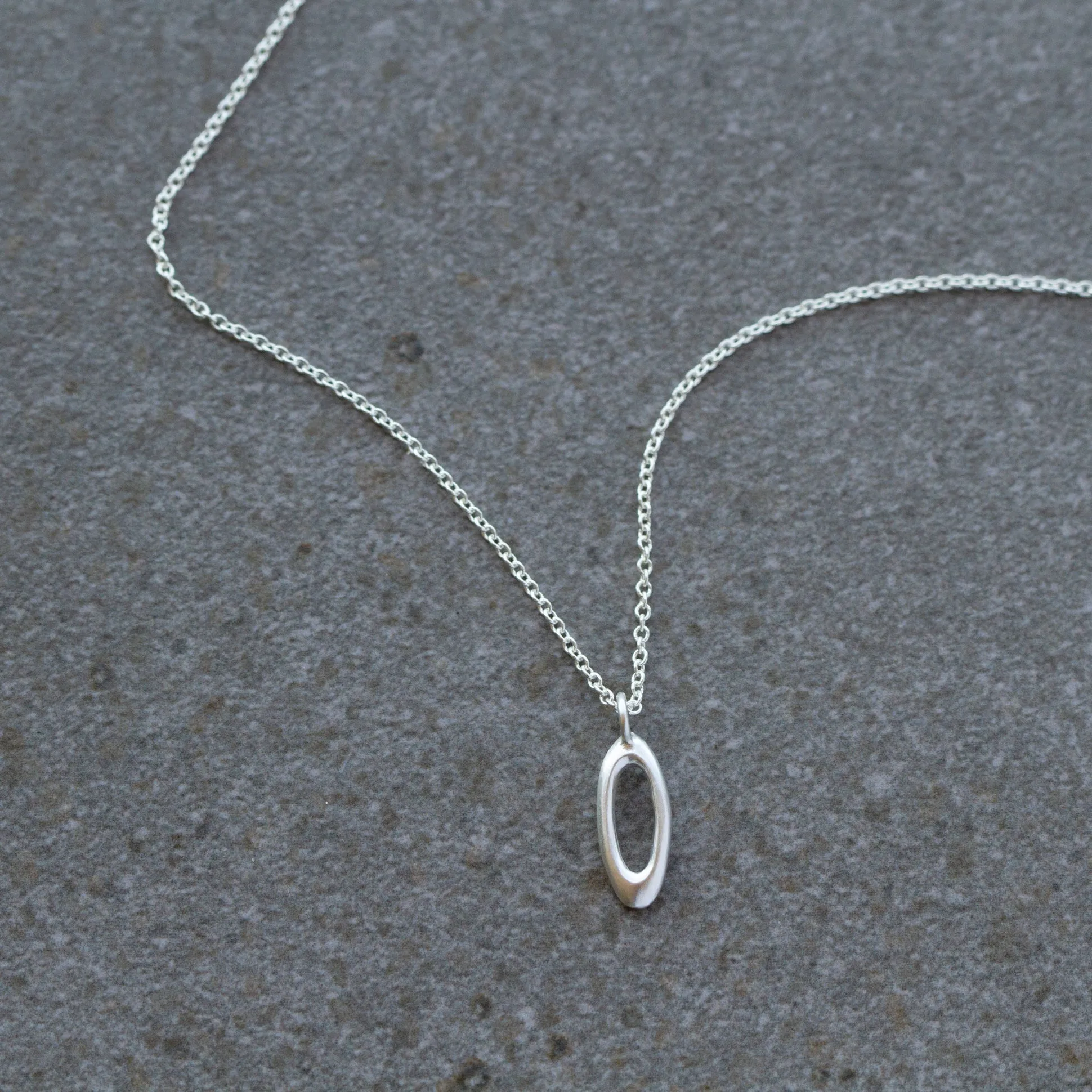 Tiny Zero Necklace