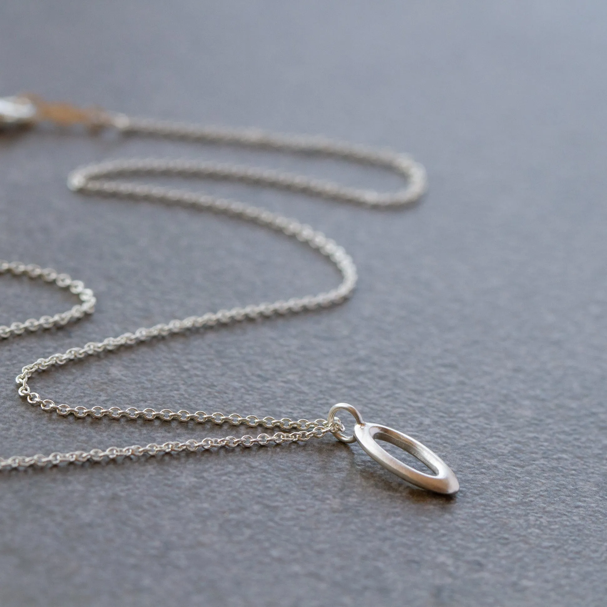 Tiny Zero Necklace
