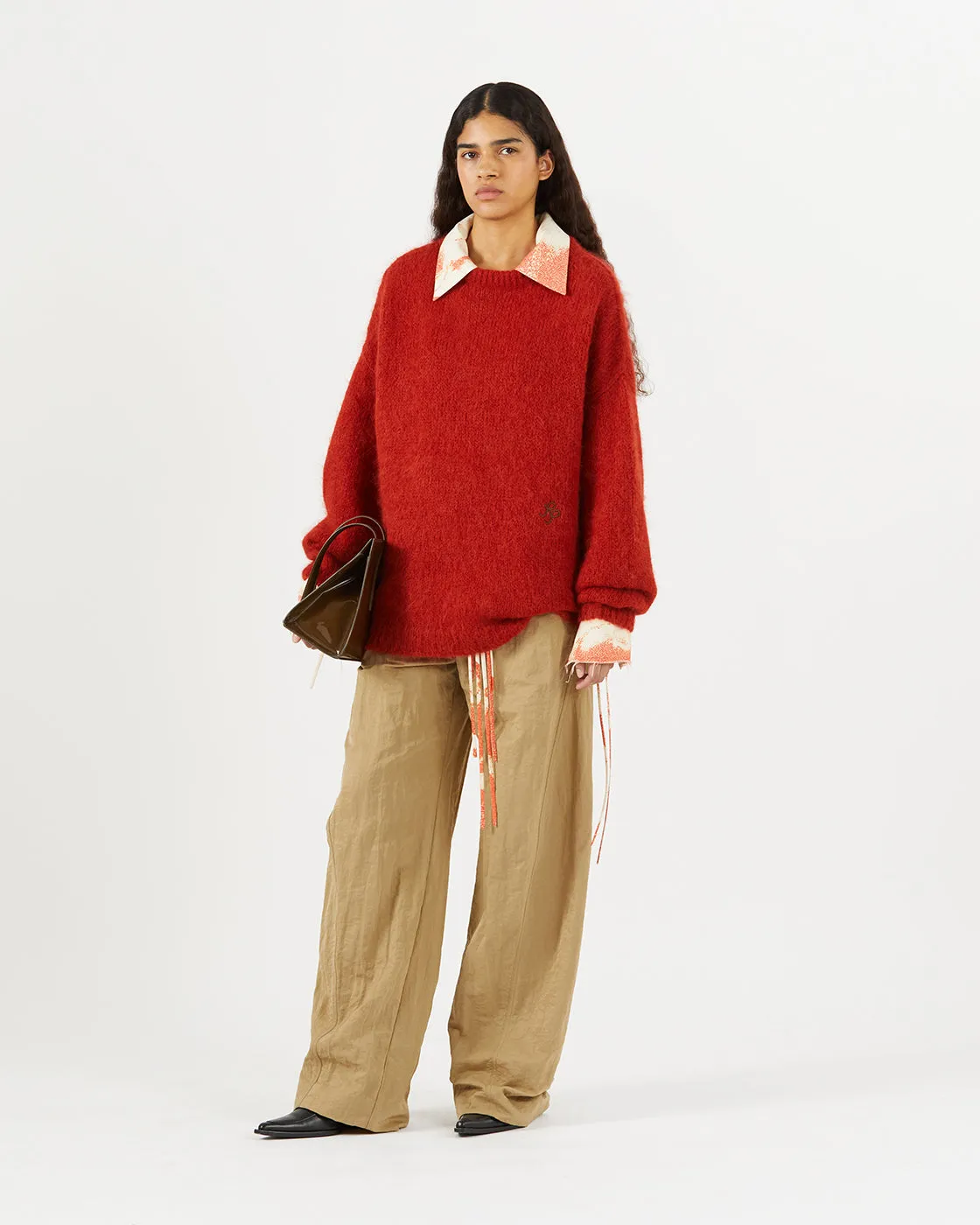 Toni Sweater Alpaca Blend Red