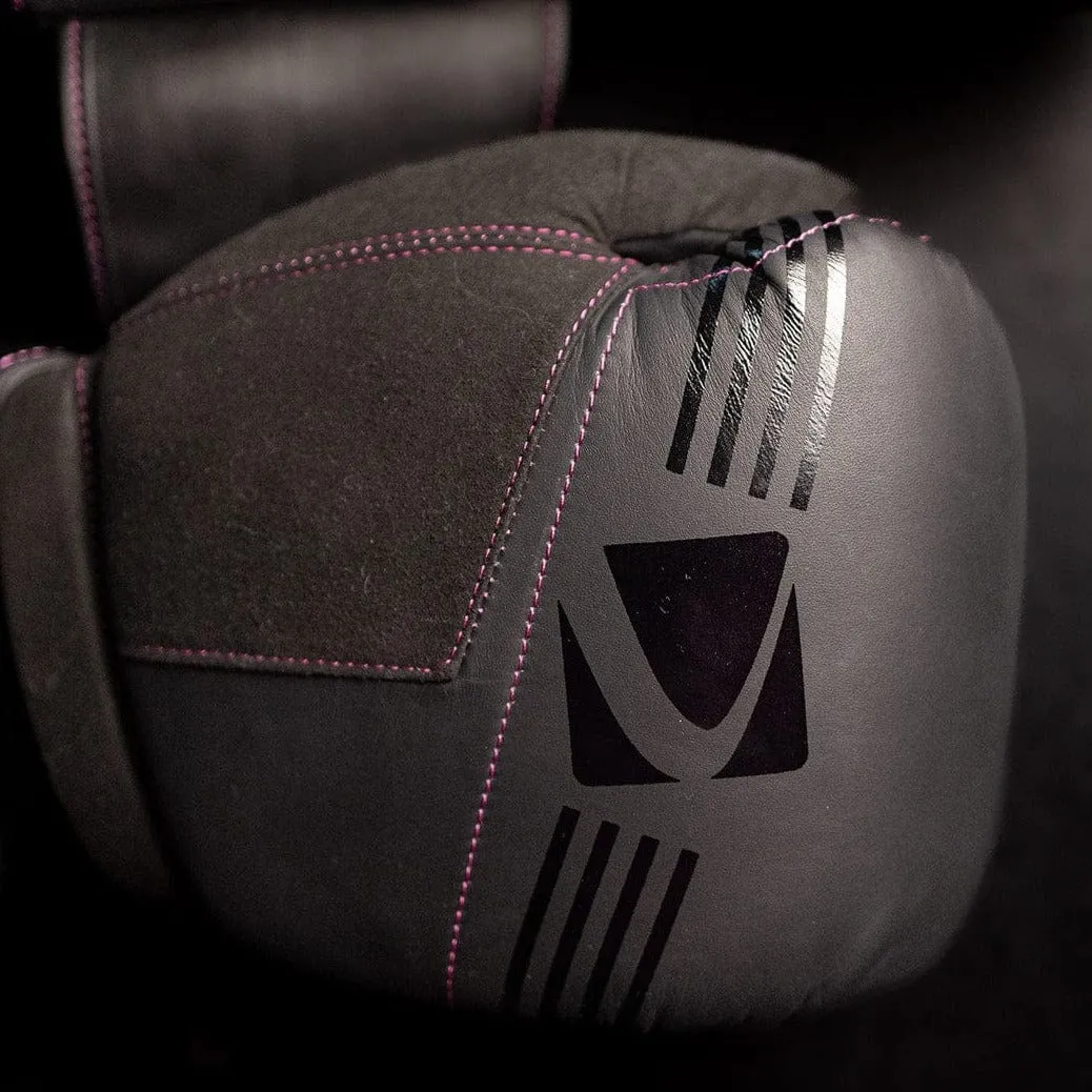 Tuff Glove IV Murdered Out Series (Black/Pink)