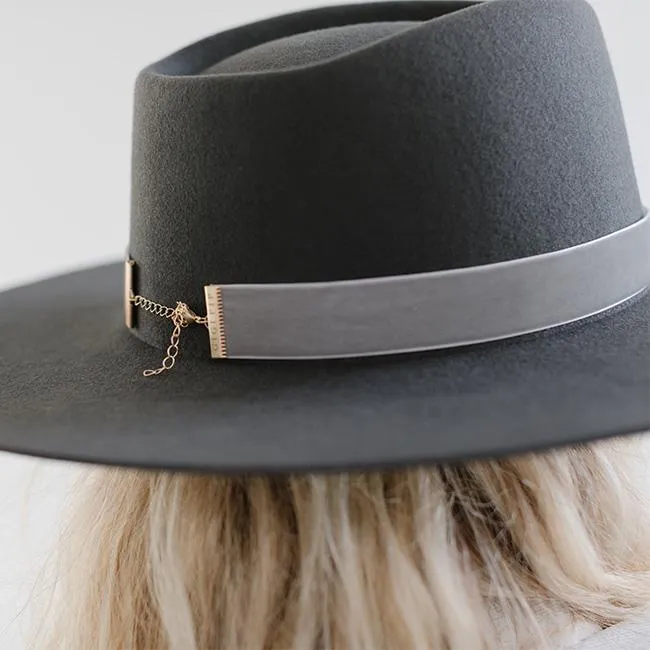 Velvet Chain Hat Band