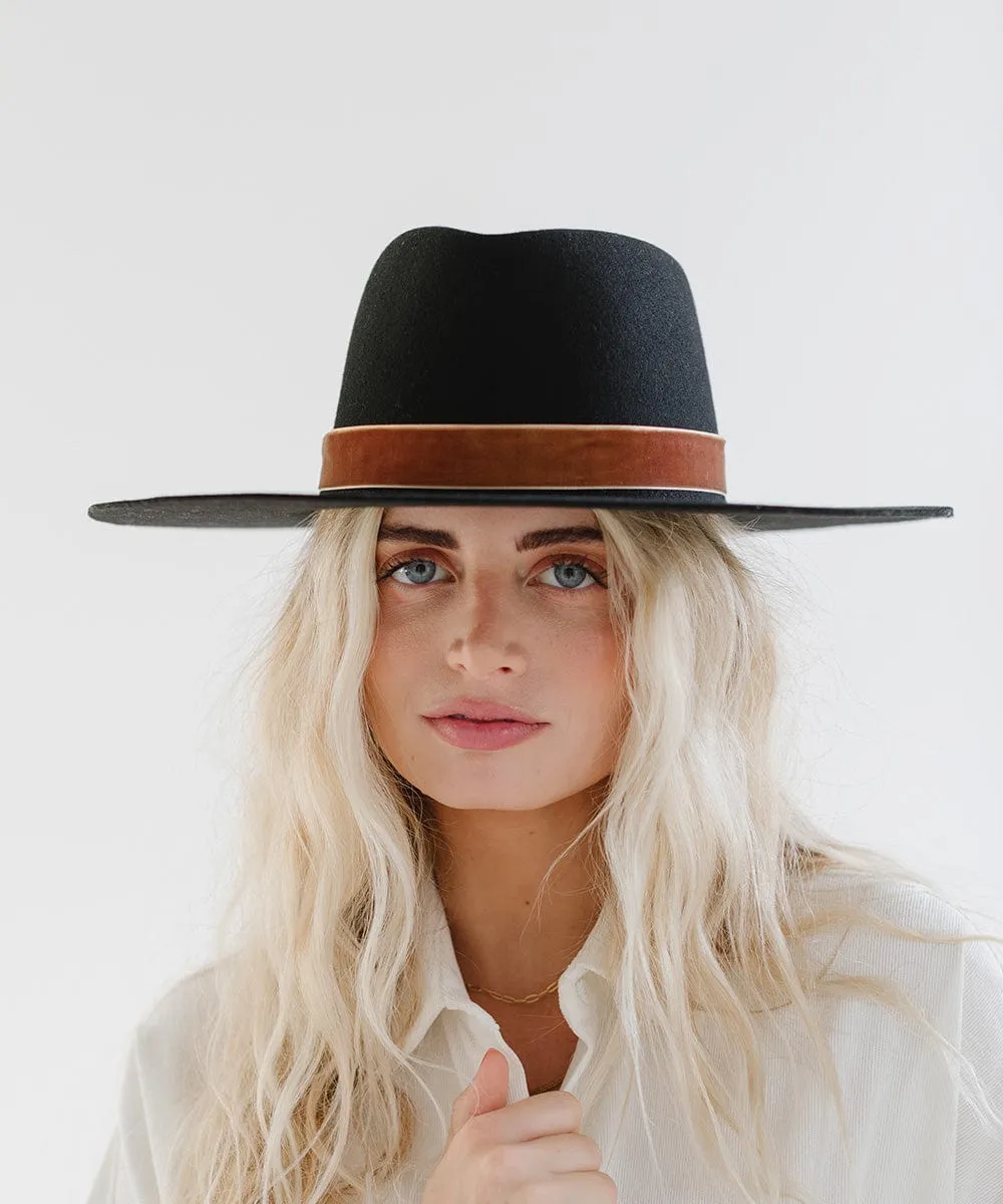 Velvet Chain Hat Band