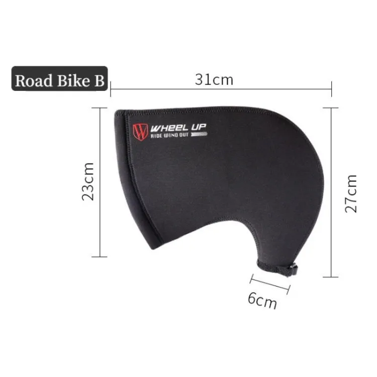 WHEEL UP Winter Bike Handlebar Gloves Bicycle Bar Thermal Mittens,Style: Road Bike Reflective