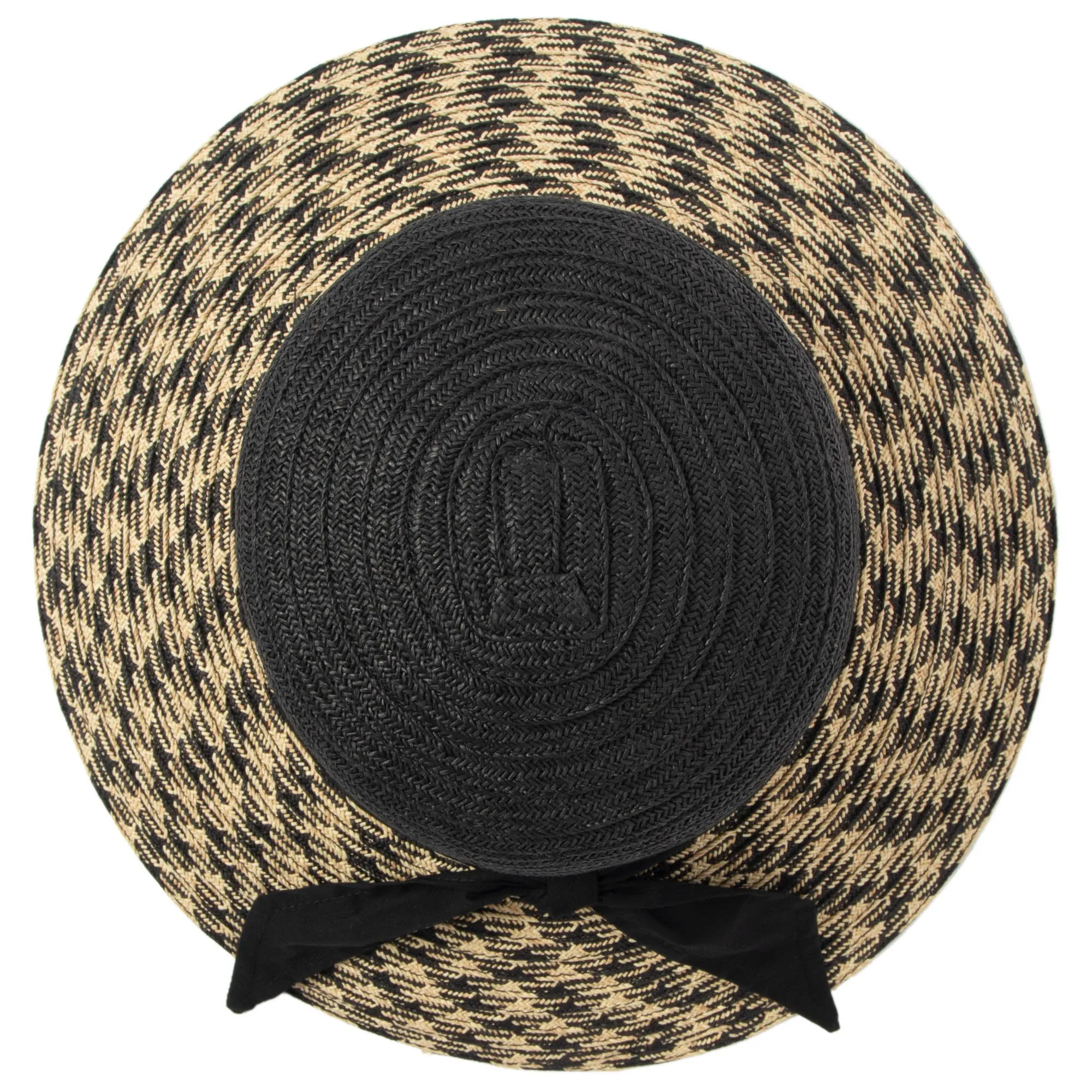Women's Contrast Round Crown Sun Hat