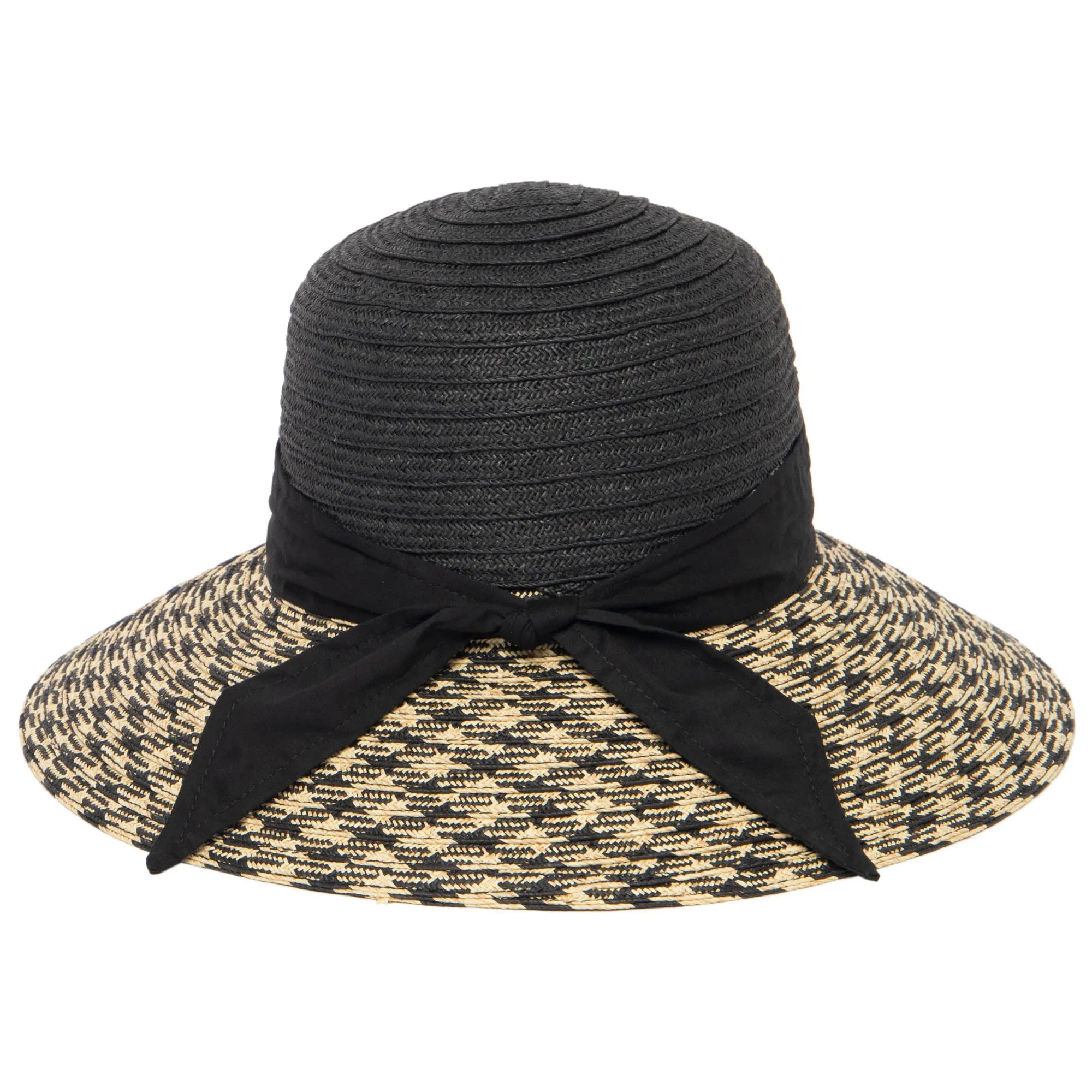 Women's Contrast Round Crown Sun Hat