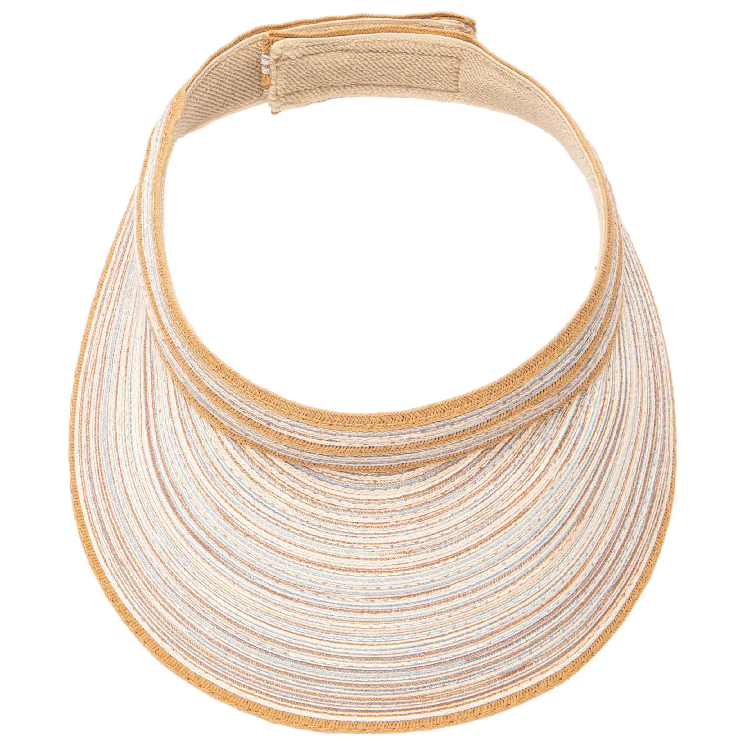 Women's Mixed Braid Visor with Velcro