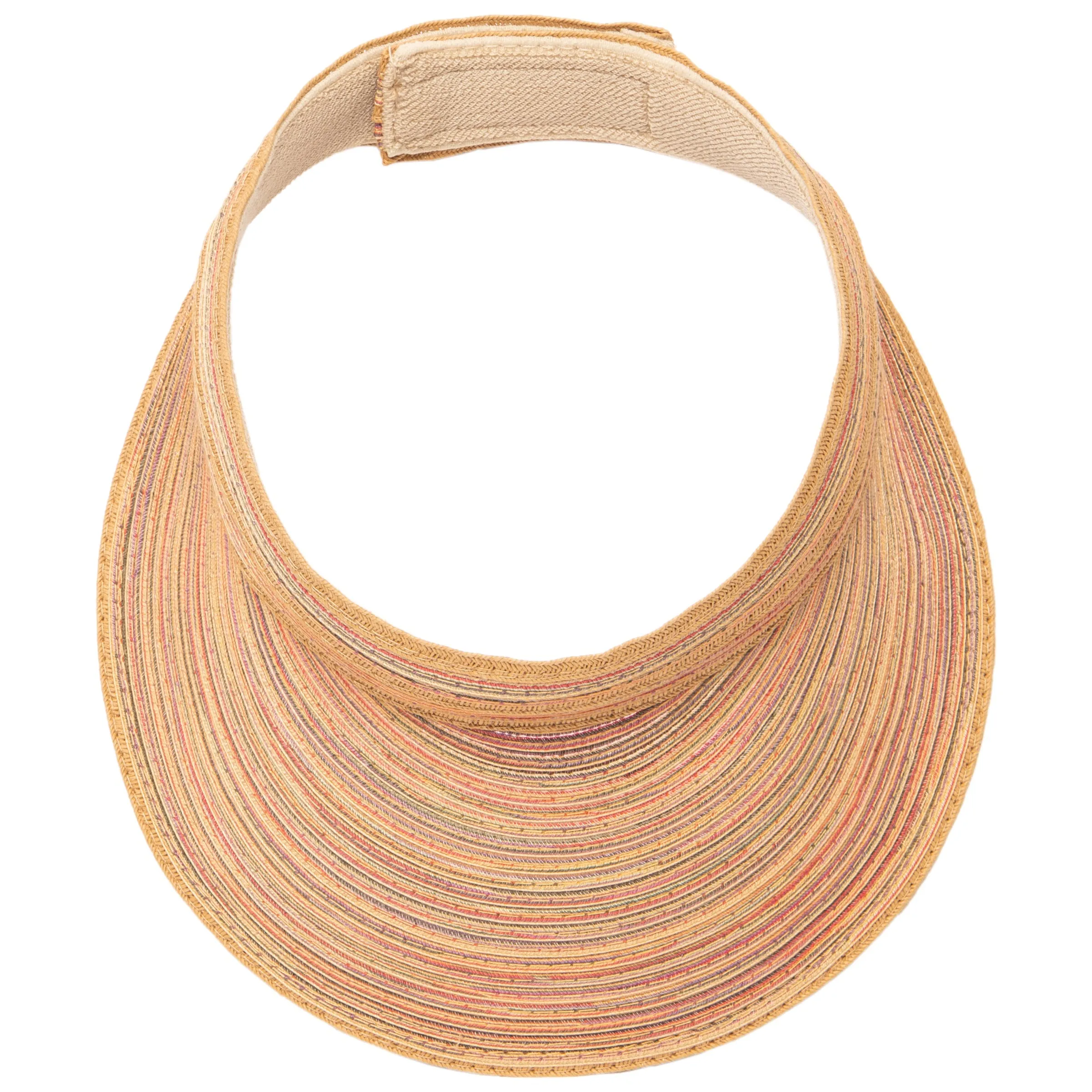 Women's Mixed Braid Visor with Velcro