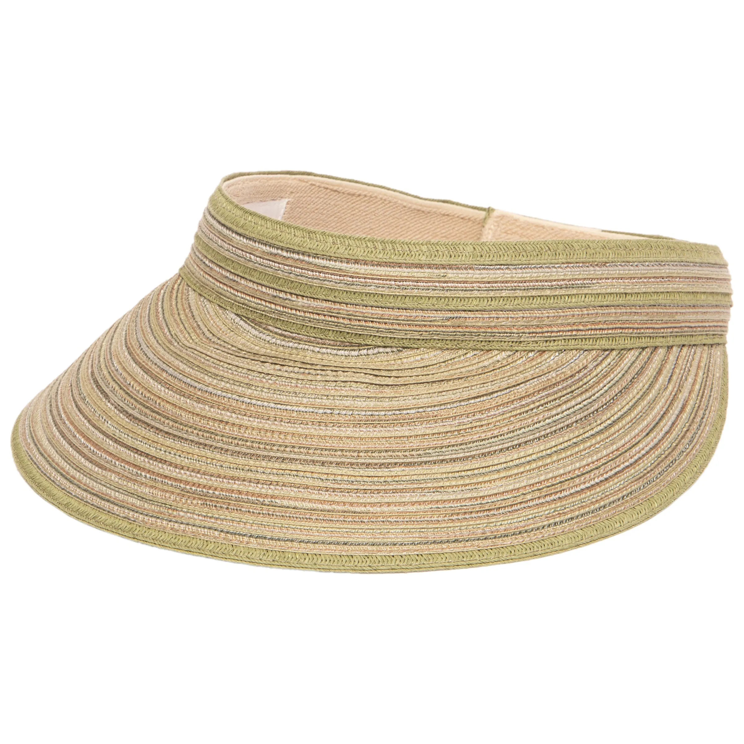 Women's Mixed Braid Visor with Velcro