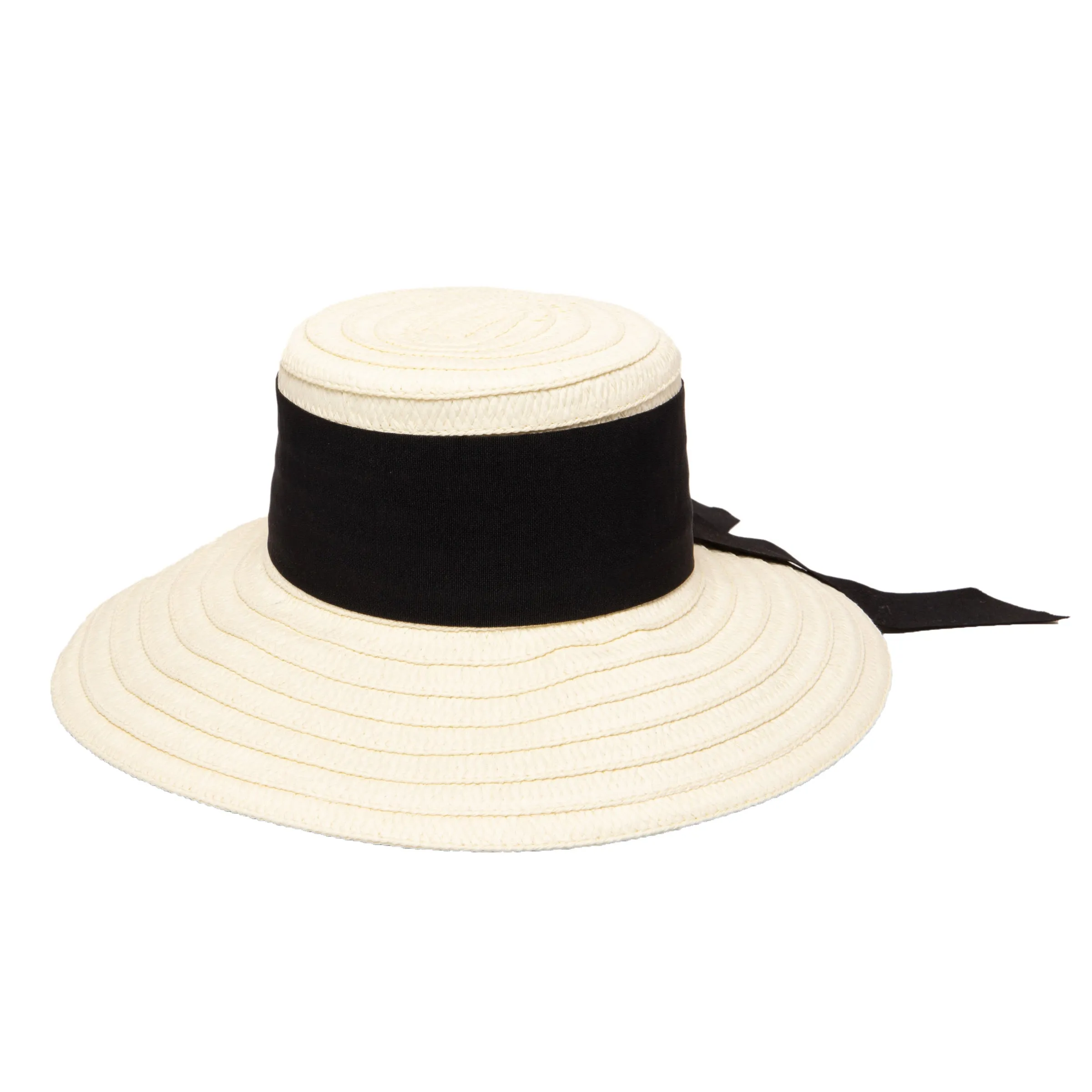 Women's Paperbraid Sun Hat With 3" Wide Grosgrain