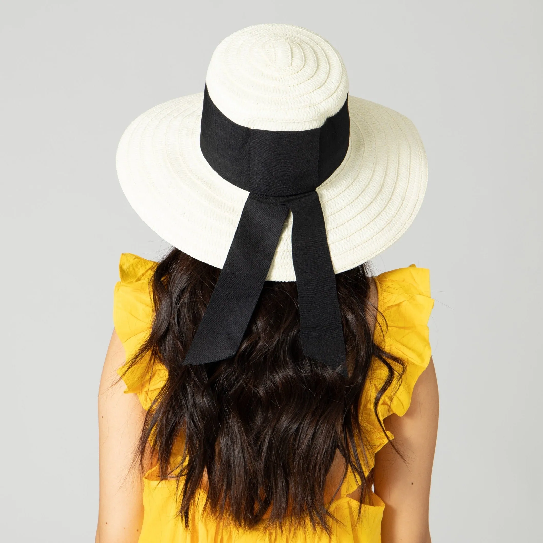 Women's Paperbraid Sun Hat With 3" Wide Grosgrain