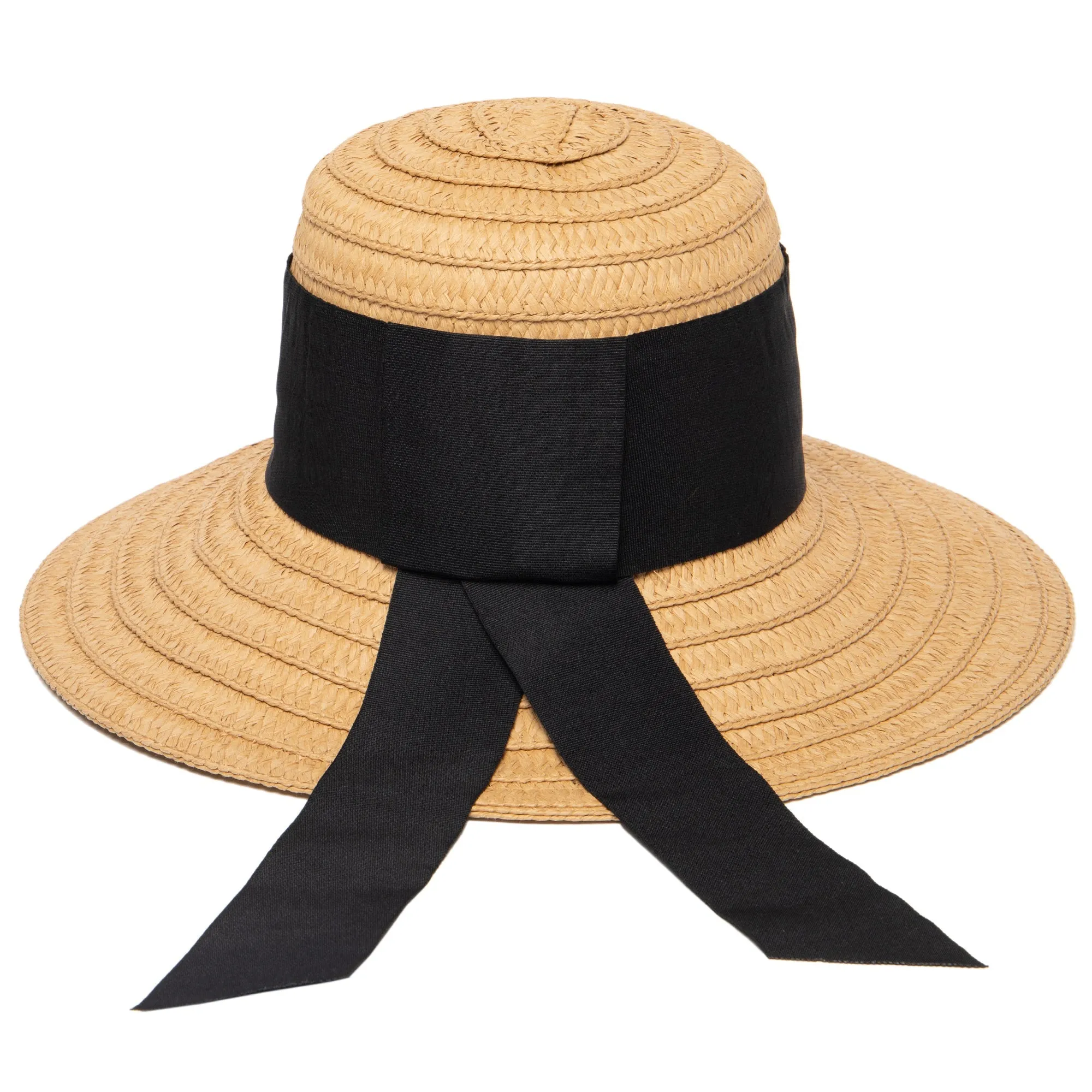 Women's Paperbraid Sun Hat With 3" Wide Grosgrain