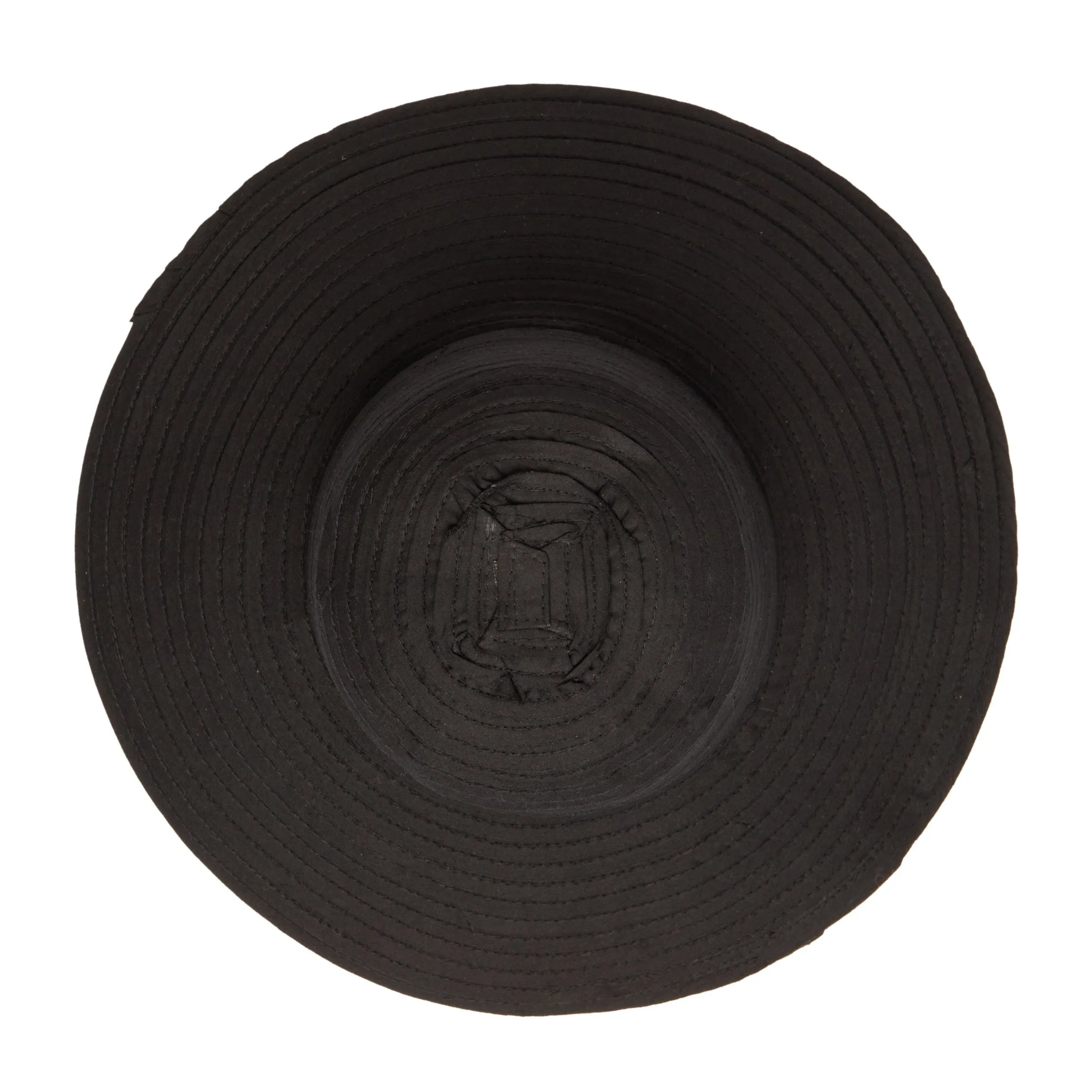 Women's Raw Edge Ribbon Sun Hat