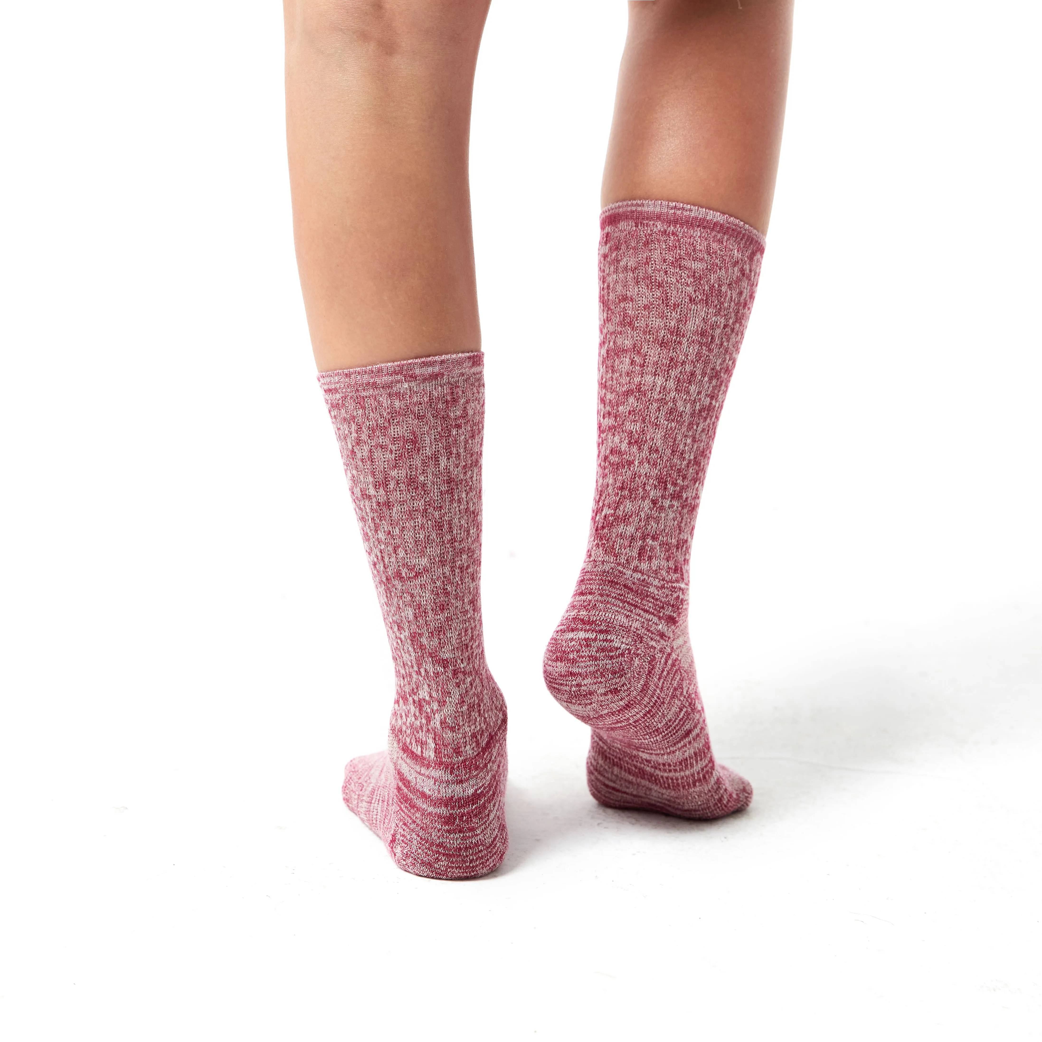 Women's Touch Wear Everyday Comfy crew socks 4-packs