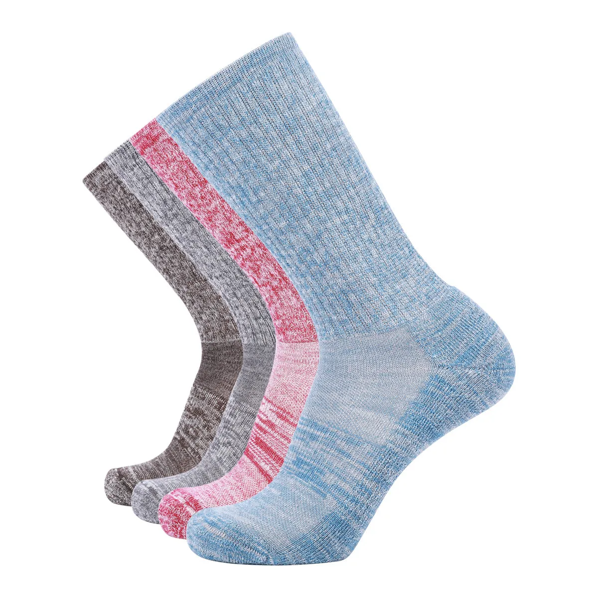Women's Touch Wear Everyday Comfy crew socks 4-packs