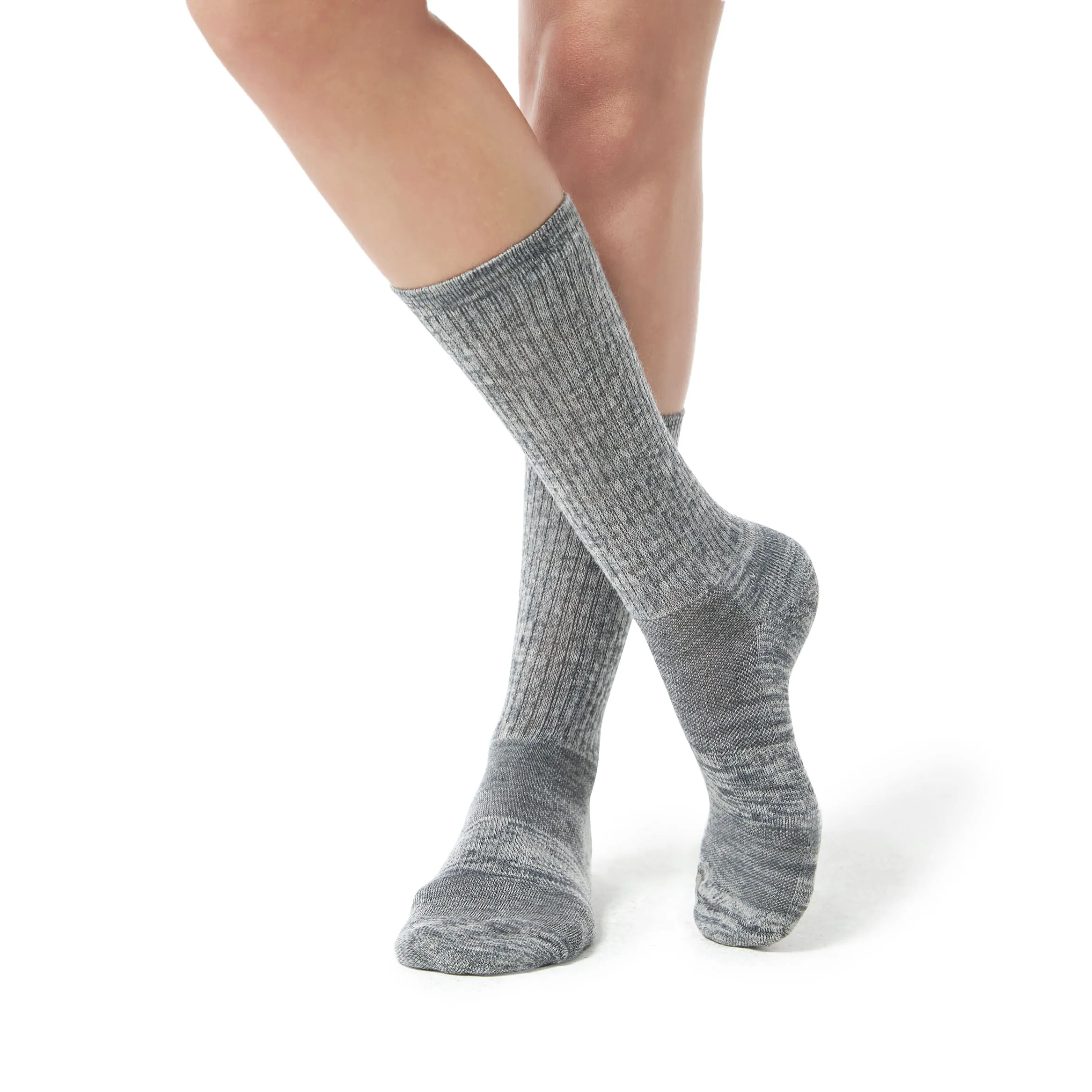 Women's Touch Wear Everyday Comfy crew socks 4-packs
