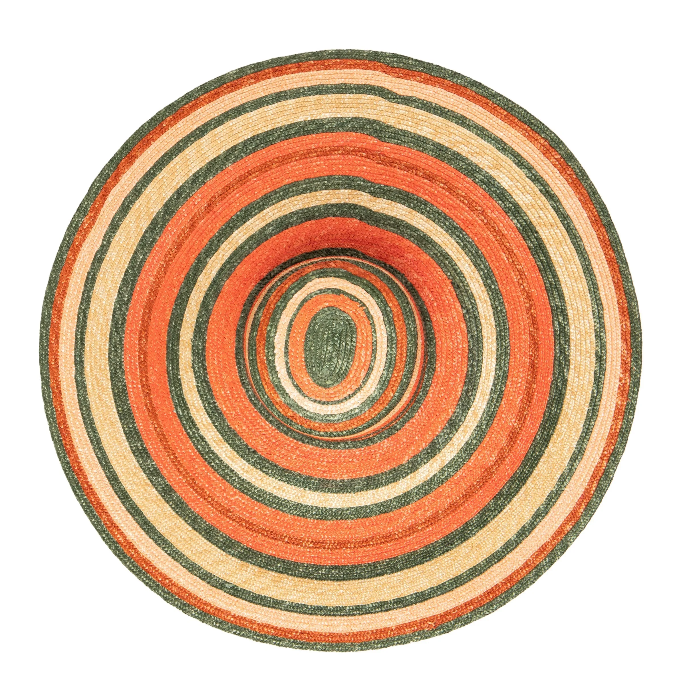 Women's Wheat Straw Stripe Wide Brim Sun Hat