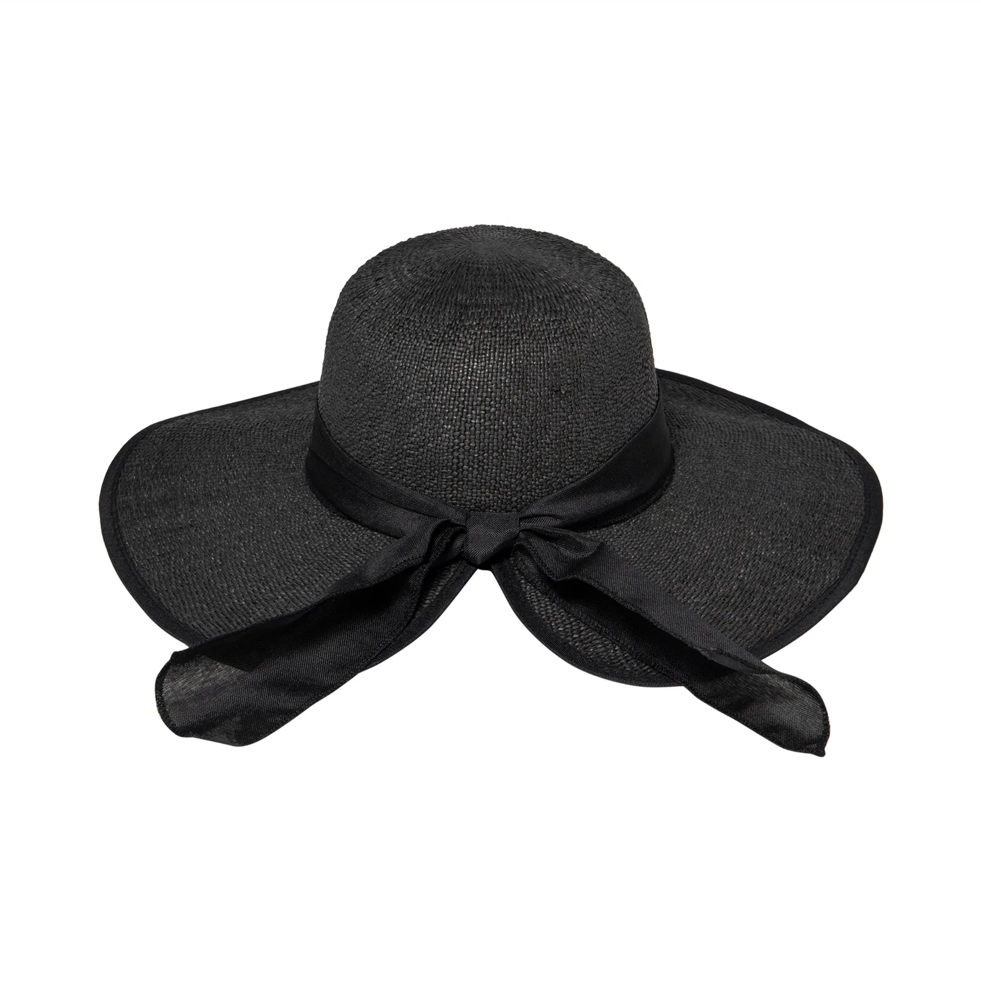 Women's Woven Paper Face Saver w/ Scarf Tie