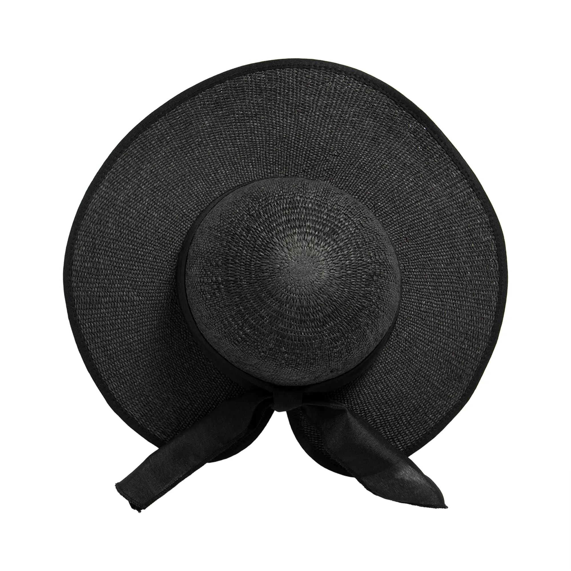 Women's Woven Paper Face Saver w/ Scarf Tie