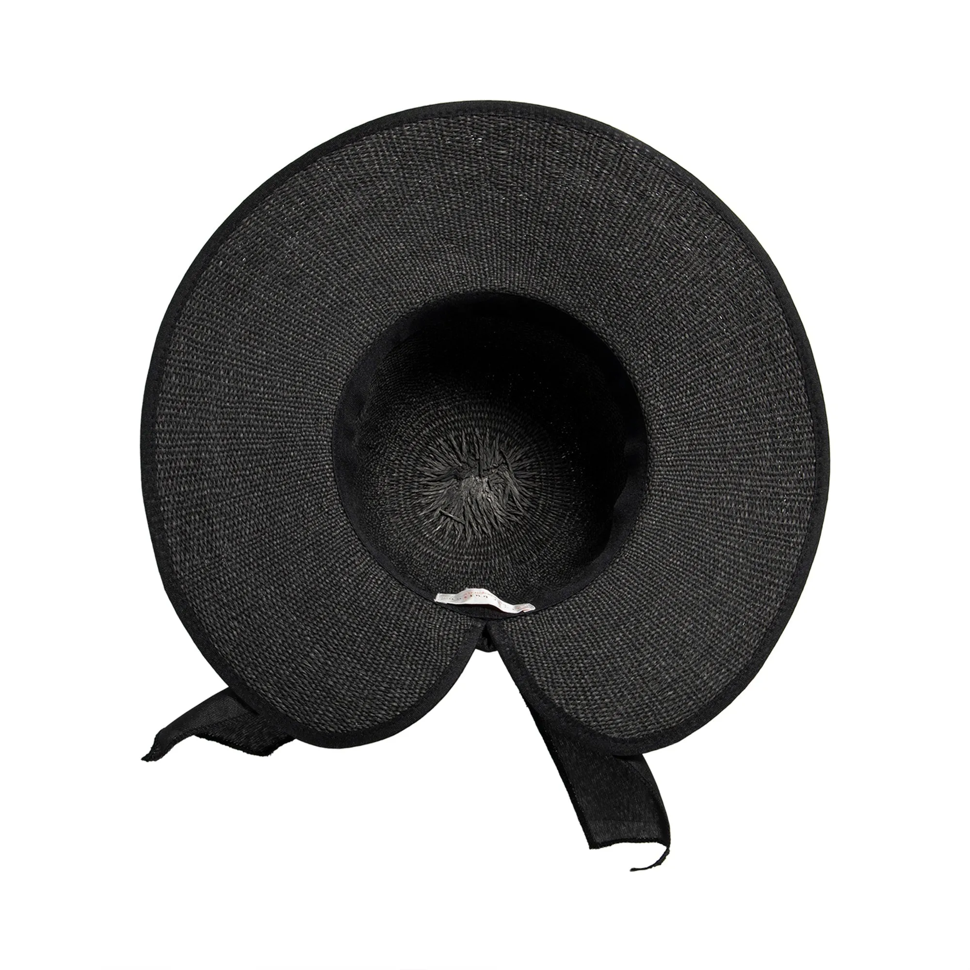 Women's Woven Paper Face Saver w/ Scarf Tie